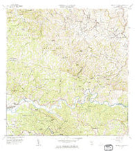Central La Plata Puerto Rico Historical topographic map, 1:20000 scale, 7.5 X 7.5 Minute, Year 1964