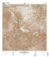 Ciales Puerto Rico Current topographic map, 1:20000 scale, 7.5 X 7.5 Minute, Year 2013