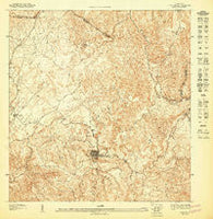 Ciales NE Puerto Rico Historical topographic map, 1:10000 scale, 3.75 X 3.75 Minute, Year 1947