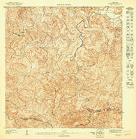 Ciales SO Puerto Rico Historical topographic map, 1:10000 scale, 3.75 X 3.75 Minute, Year 1947