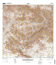 Coamo Puerto Rico Current topographic map, 1:20000 scale, 7.5 X 7.5 Minute, Year 2013