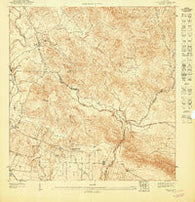 Coamo SO Puerto Rico Historical topographic map, 1:10000 scale, 3.75 X 3.75 Minute, Year 1947