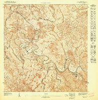 Comerio SO Puerto Rico Historical topographic map, 1:10000 scale, 3.75 X 3.75 Minute, Year 1947