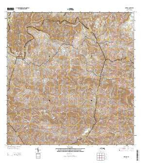 Corozal Puerto Rico Historical topographic map, 1:20000 scale, 7.5 X 7.5 Minute, Year 2013