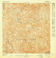 Corozal SO Puerto Rico Historical topographic map, 1:10000 scale, 3.75 X 3.75 Minute, Year 1947