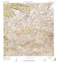 Corozal Puerto Rico Historical topographic map, 1:20000 scale, 7.5 X 7.5 Minute, Year 1972