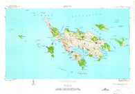 Culebra And Adjacent Islands Puerto Rico Historical topographic map, 1:30000 scale, 7.5 X 7.5 Minute, Year 1948