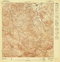 El Yunque NE Puerto Rico Historical topographic map, 1:10000 scale, 3.75 X 3.75 Minute, Year 1947