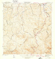 El Yunque Puerto Rico Historical topographic map, 1:30000 scale, 7.5 X 7.5 Minute, Year 1946