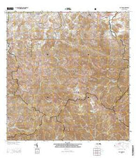 El Yunque Puerto Rico Historical topographic map, 1:20000 scale, 7.5 X 7.5 Minute, Year 2013