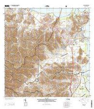 Fajardo Puerto Rico Historical topographic map, 1:20000 scale, 7.5 X 7.5 Minute, Year 2013