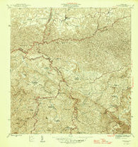 Florida Puerto Rico Historical topographic map, 1:30000 scale, 7.5 X 7.5 Minute, Year 1946