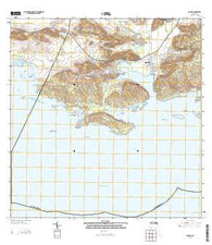 Guanica Puerto Rico Current topographic map, 1:20000 scale, 7.5 X 7.5 Minute, Year 2013
