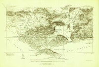 Guanica Puerto Rico Historical topographic map, 1:25000 scale, 7.5 X 7.5 Minute, Year 1935