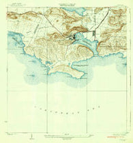 Guanica Puerto Rico Historical topographic map, 1:30000 scale, 7.5 X 7.5 Minute, Year 1938