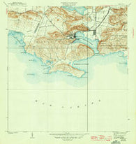 Guanica Puerto Rico Historical topographic map, 1:30000 scale, 7.5 X 7.5 Minute, Year 1938