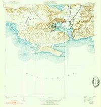 Guanica Puerto Rico Historical topographic map, 1:30000 scale, 7.5 X 7.5 Minute, Year 1938