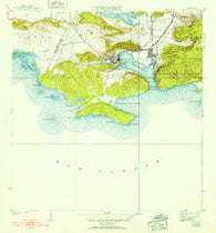 Guanica Puerto Rico Historical topographic map, 1:30000 scale, 7.5 X 7.5 Minute, Year 1938