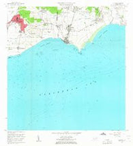 Guayama Puerto Rico Historical topographic map, 1:20000 scale, 7.5 X 7.5 Minute, Year 1960