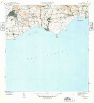 Guayama Puerto Rico Historical topographic map, 1:30000 scale, 7.5 X 7.5 Minute, Year 1946