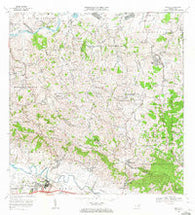 Gurabo Puerto Rico Historical topographic map, 1:20000 scale, 7.5 X 7.5 Minute, Year 1969