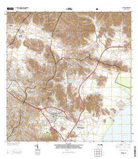 Humacao Puerto Rico Current topographic map, 1:20000 scale, 7.5 X 7.5 Minute, Year 2013