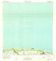 Isabela Puerto Rico Historical topographic map, 1:20000 scale, 7.5 X 7.5 Minute, Year 1960