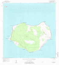 Isla Mona Puerto Rico Historical topographic map, 1:20000 scale, 7.5 X 7.5 Minute, Year 1944