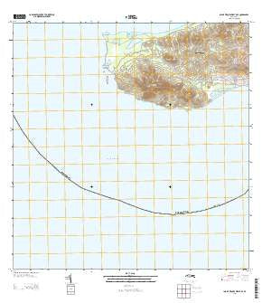 Isla De Vieques West OE S Puerto Rico Current topographic map, 1:20000 scale, 7.5 X 7.5 Minute, Year 2013