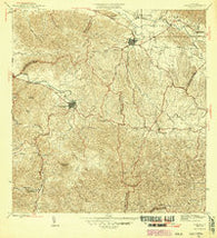 Juncos Puerto Rico Historical topographic map, 1:30000 scale, 7.5 X 7.5 Minute, Year 1946