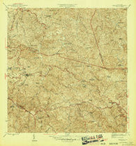 Maricao Puerto Rico Historical topographic map, 1:30000 scale, 7.5 X 7.5 Minute, Year 1946