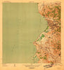 Mayaguez Puerto Rico Historical topographic map, 1:30000 scale, 7.5 X 7.5 Minute, Year 1939