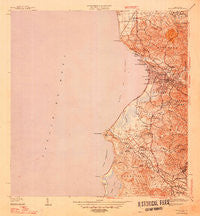Mayaguez Puerto Rico Historical topographic map, 1:30000 scale, 7.5 X 7.5 Minute, Year 1947