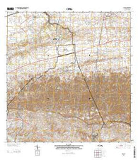 Moca Puerto Rico Current topographic map, 1:20000 scale, 7.5 X 7.5 Minute, Year 2013