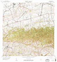 Moca Puerto Rico Historical topographic map, 1:20000 scale, 7.5 X 7.5 Minute, Year 1964