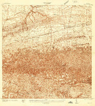 Moca Puerto Rico Historical topographic map, 1:20000 scale, 7.5 X 7.5 Minute, Year 1937