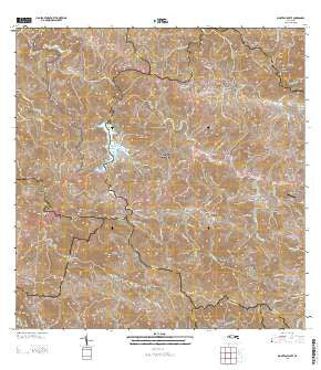 Monte Guilarte Puerto Rico Historical topographic map, 1:20000 scale, 7.5 X 7.5 Minute, Year 2013
