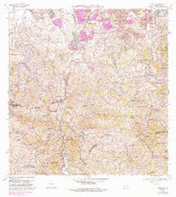 Naranjito Puerto Rico Historical topographic map, 1:20000 scale, 7.5 X 7.5 Minute, Year 1969