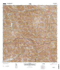 Orocovis Puerto Rico Historical topographic map, 1:20000 scale, 7.5 X 7.5 Minute, Year 2013