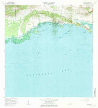 Parguera Puerto Rico Historical topographic map, 1:20000 scale, 7.5 X 7.5 Minute, Year 1966