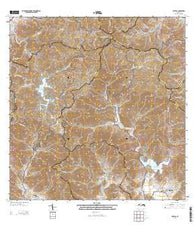 Patillas Puerto Rico Current topographic map, 1:20000 scale, 7.5 X 7.5 Minute, Year 2013