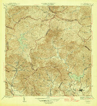 Patillas Puerto Rico Historical topographic map, 1:30000 scale, 7.5 X 7.5 Minute, Year 1946