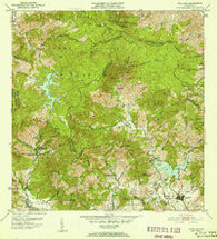 Patillas Puerto Rico Historical topographic map, 1:30000 scale, 7.5 X 7.5 Minute, Year 1952