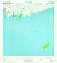 Playa De Ponce Puerto Rico Historical topographic map, 1:20000 scale, 7.5 X 7.5 Minute, Year 1970