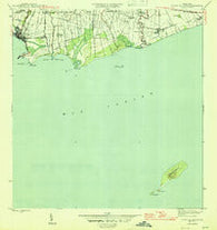 Playa De Ponce Puerto Rico Historical topographic map, 1:30000 scale, 7.5 X 7.5 Minute, Year 1945