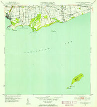 Playa De Ponce Puerto Rico Historical topographic map, 1:30000 scale, 7.5 X 7.5 Minute, Year 1952