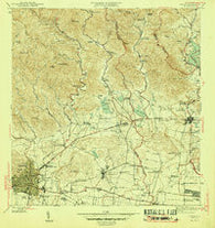 Ponce Puerto Rico Historical topographic map, 1:30000 scale, 7.5 X 7.5 Minute, Year 1945