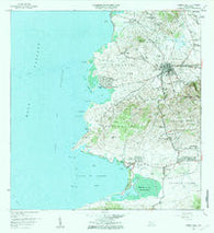 Puerto Real Puerto Rico Historical topographic map, 1:20000 scale, 7.5 X 7.5 Minute, Year 1966
