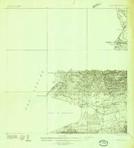 Puerto Real Puerto Rico Historical topographic map, 1:25000 scale, 7.5 X 7.5 Minute, Year 1935