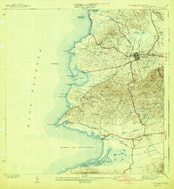 Puerto Real Puerto Rico Historical topographic map, 1:30000 scale, 7.5 X 7.5 Minute, Year 1941